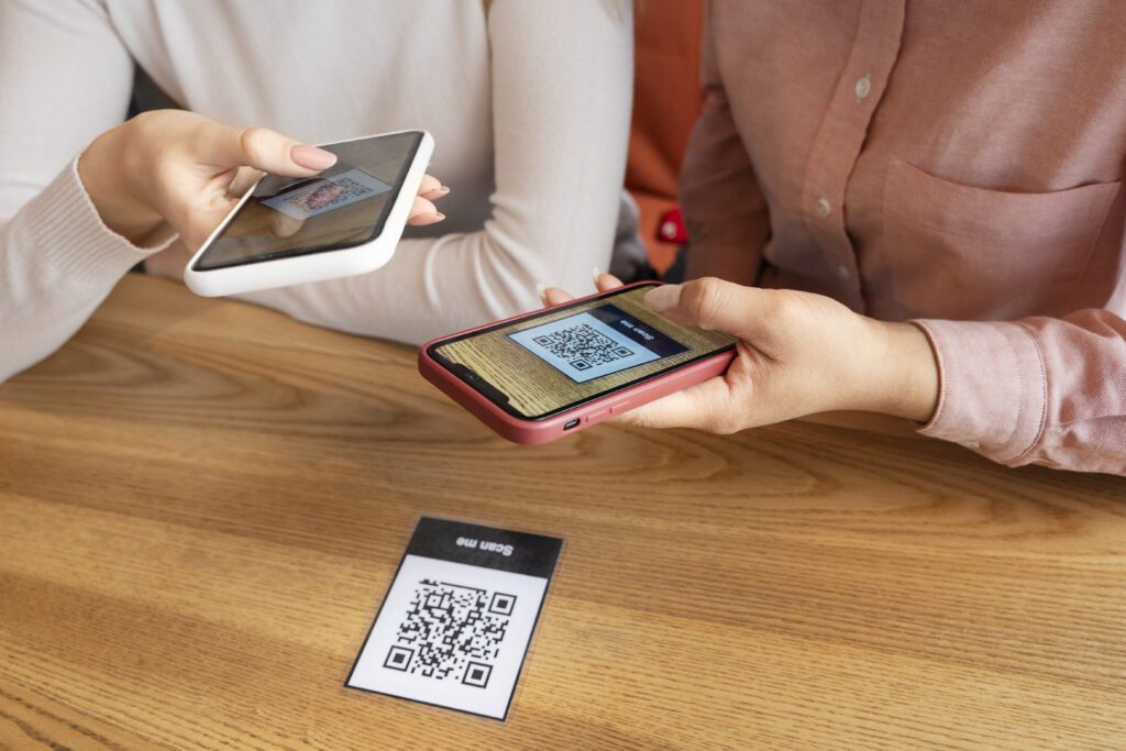 how to get a QR code for google review