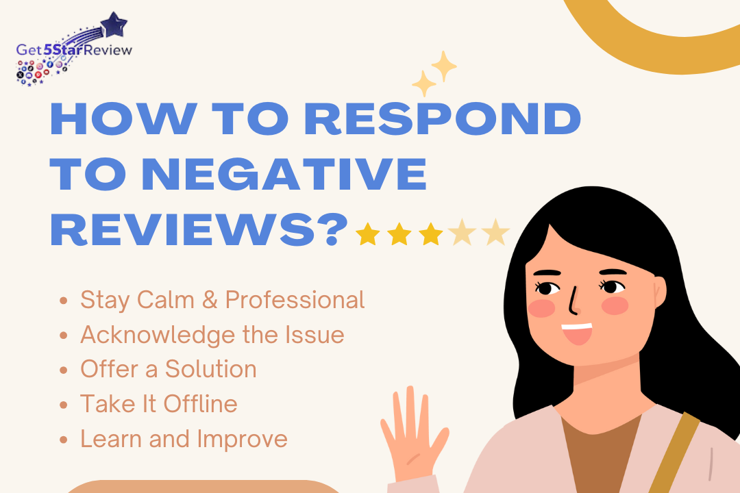 How to respond to negative reviews?